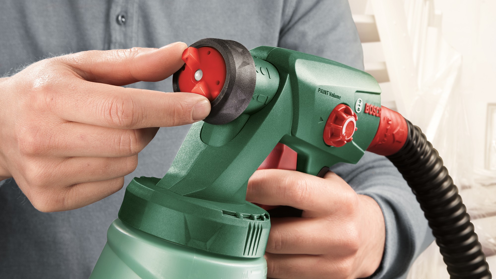 Accesorio de sistema Pistola de pulverización fina