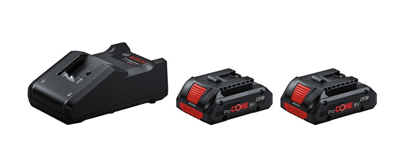 Juego básico 2 ProCORE18V 4.0Ah + GAL 18V-40