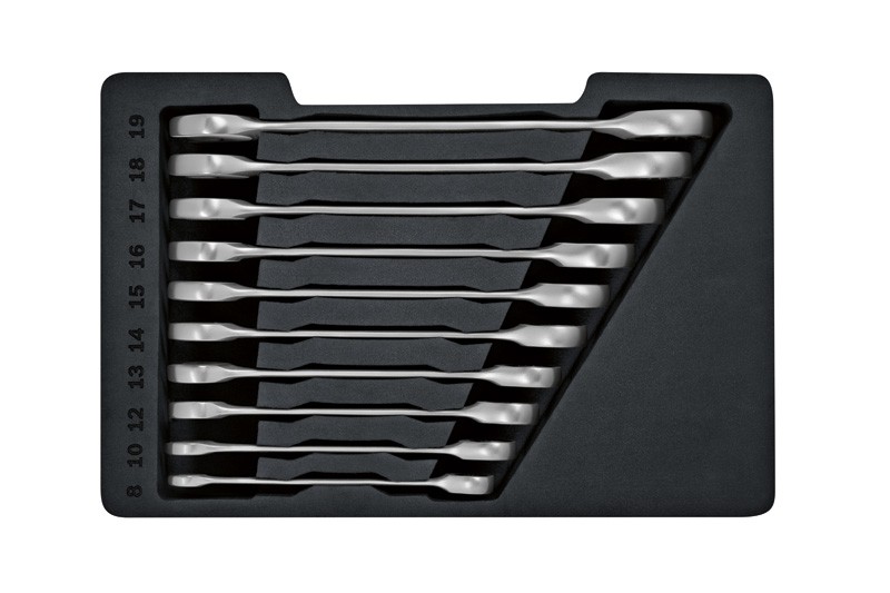 Set de llaves de carraca, 10 uds. Professional