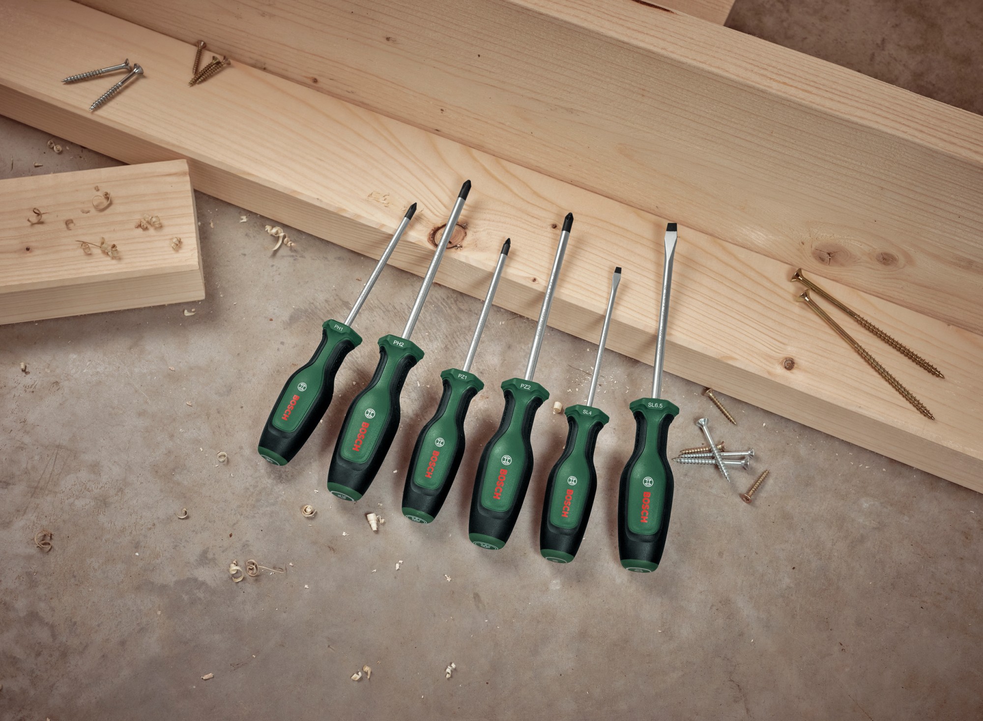 Set de destornilladores 6 piezas