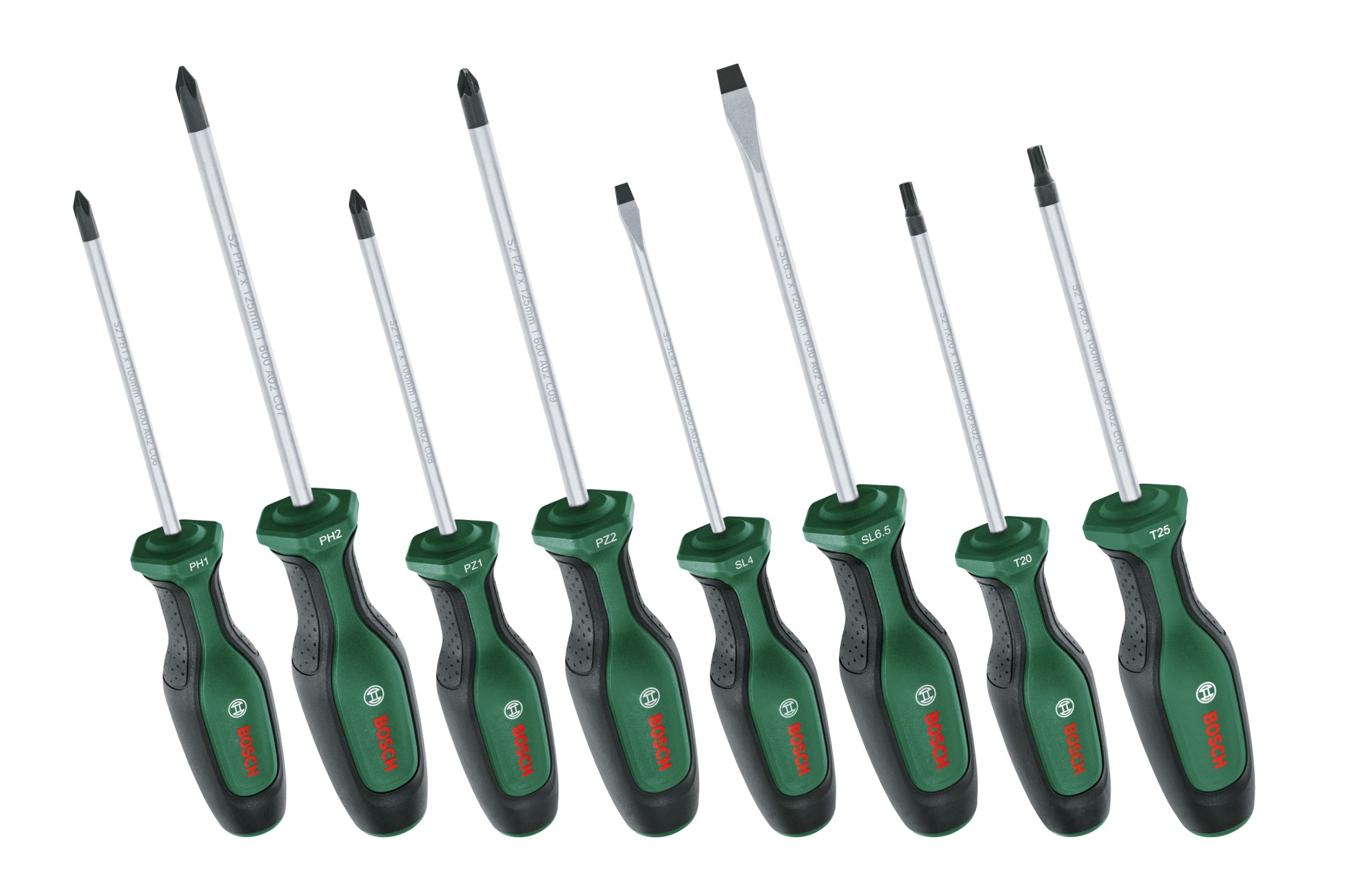 Juego de destornilladores, 8 piezas