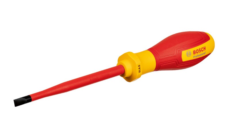 Destornillador VDE SL6.5x125 mm Professional