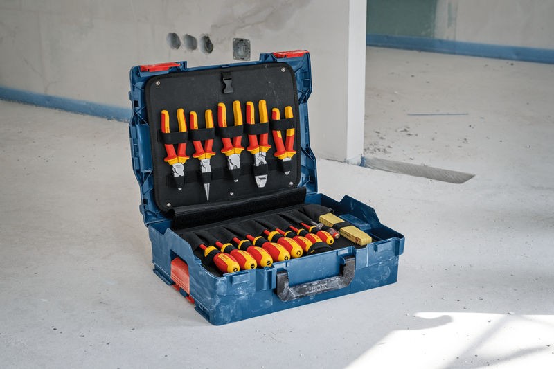 Set mixto para caja de electricista, 37 uds.