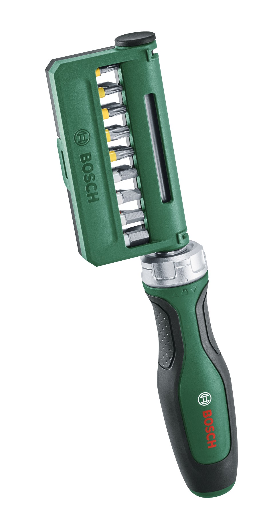 Set de 19 destornilladores de trinquete con puntas