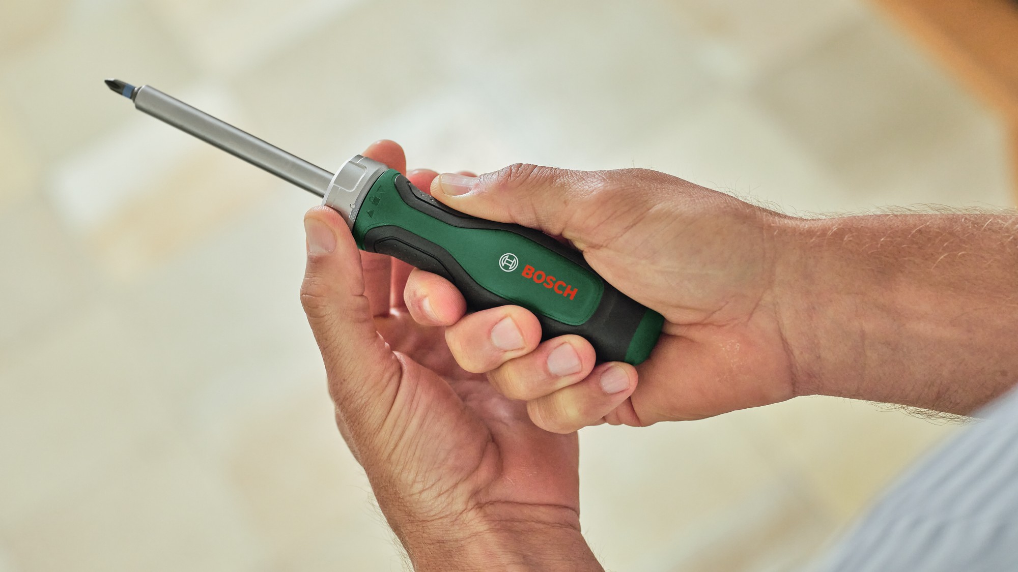 Set de 19 destornilladores de trinquete con puntas