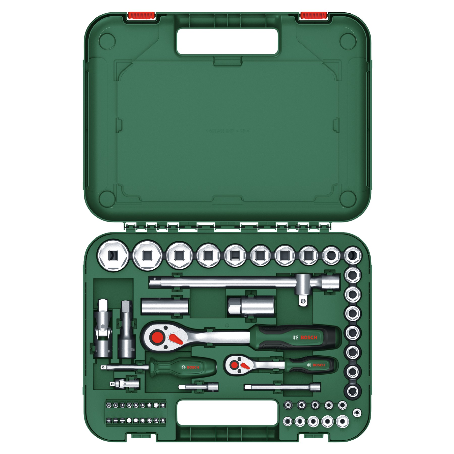 Set de carracas de 1/4" + 1/2"