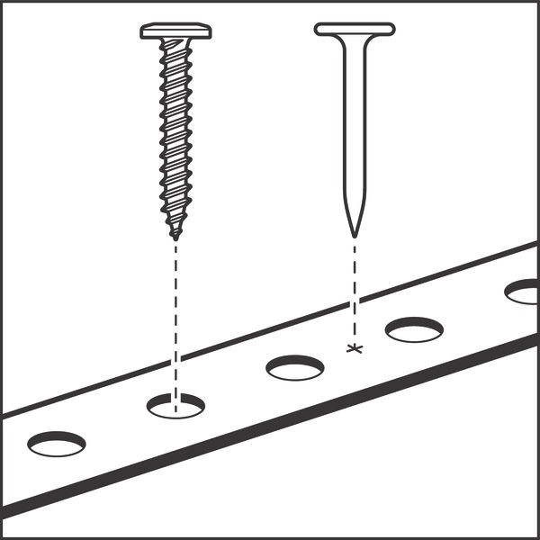 Correa de metal PRO FMS-19, 10 m x 19 mm