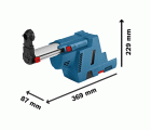 Extractor de polvo integrado GDE 18V-16