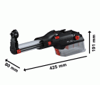 Extractor de polvo integrado GDE 28 D