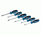 Set de destornilladores, SL/PH/PZ/TX, 6 uds. Professional