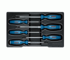 Set de destornilladores, SL/PH/PZ/TX, 6 uds.