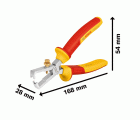 Pelacables universal VDE, 160 mm