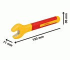 Llave aislada VDE, 13 mm