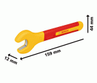 Llave aislada VDE, 17 mm
