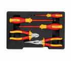 Set mixto de herramientas manuales VDE, 5 uds. Professional