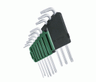 Herramientas de mano Set de llaves Allen Torx, 9 piezas