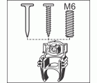 Clip para conducto PRO EPC, 20 mm