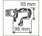 Colgador de cable PRO EPH, 20 cables NYM 3 x 1,5 mm²