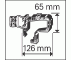 Colgador de cable PRO EPH, 40 cables NYM 3 x 1,5 mm²