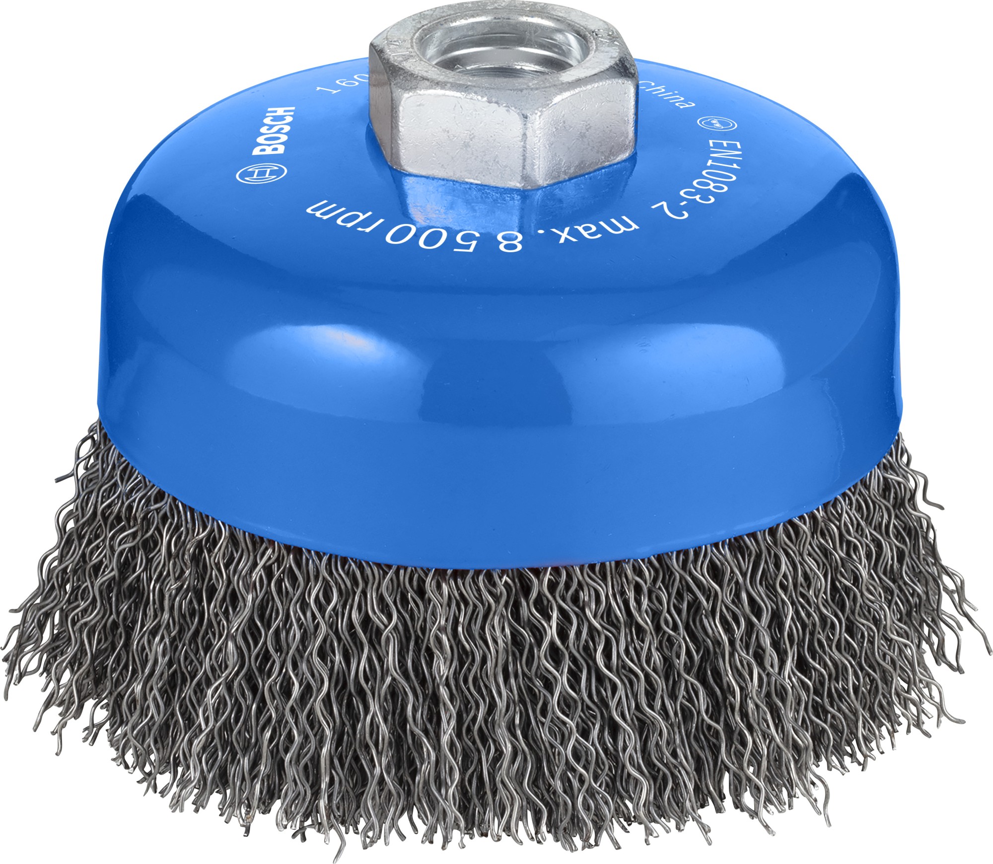 Cepillo de vaso PRO Metal Clean para amoladoras grandes, rosca M14