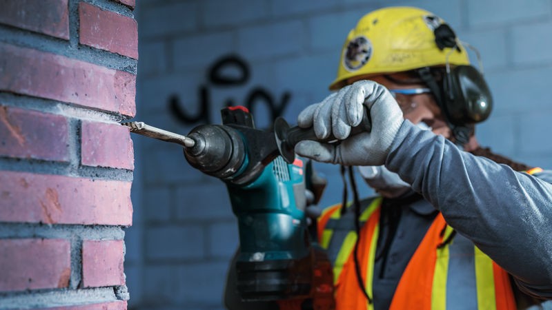 Cincel para mortero PRO SDS plus-5C con punta de carburo, 32 x 130 mm