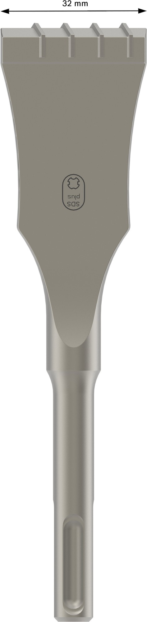 Cincel para mortero PRO SDS plus-5C con punta de carburo, 32 x 130 mm