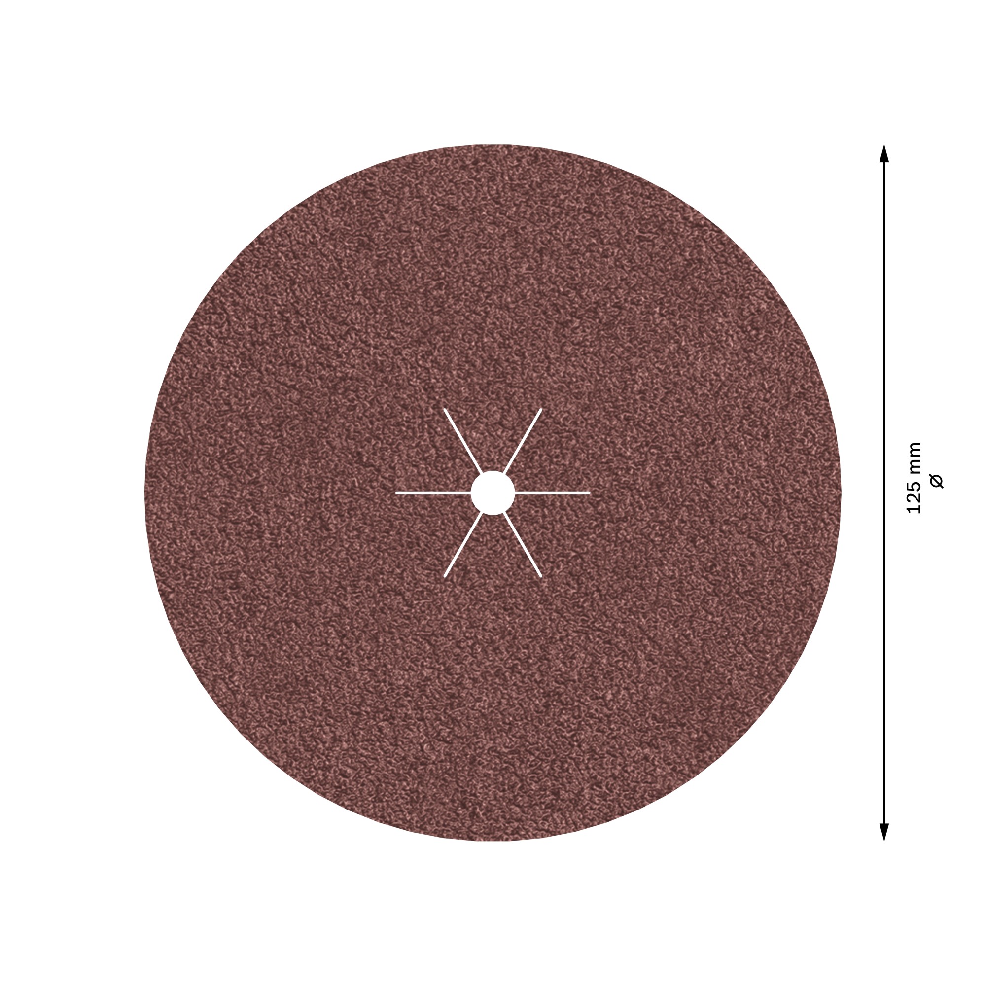 Hoja de lija PRO F460, 125 mm, G60, 5 unidades