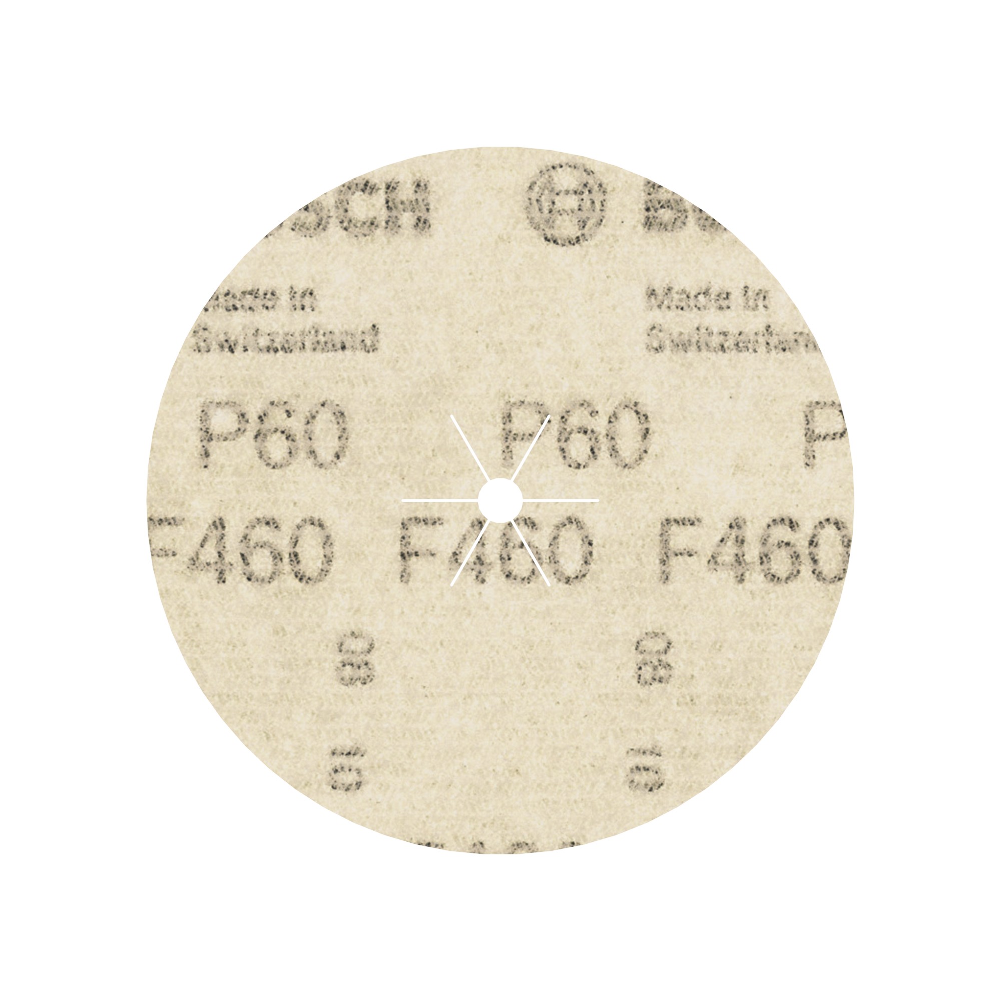 Hoja de lija PRO F460, 125 mm, G60, 5 unidades