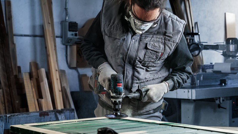 Hoja de lija PRO F460, 125 mm, G80, 5 unidades