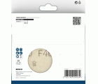 Hoja de lija PRO F460, G40, G60, G80, G120, G180, 125 mm, 10 unidades