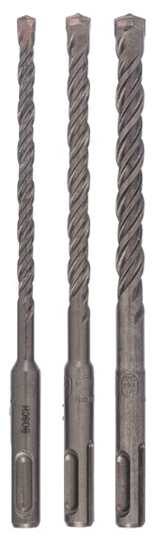 Juego de 3 brocas para martillos perforadores SDS plus-5