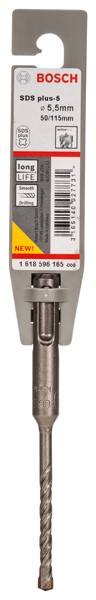 Brocas para martillos perforadores SDS plus-5. 5,5 x 50 x 115 mm