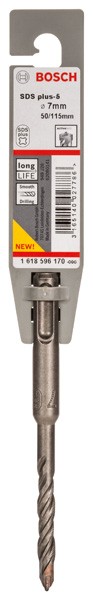 Brocas para martillos perforadores SDS plus-5. 7 x 50 x 115 mm