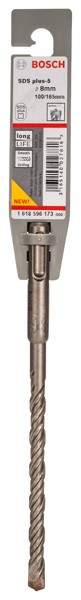 Brocas para martillos perforadores SDS plus-5. 8 x 100 x 165 mm