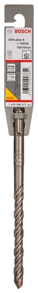 Brocas para martillos perforadores SDS plus-5. 10 x 100 x 165 mm