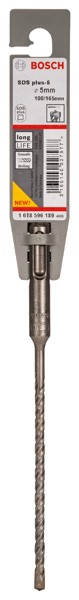 Brocas para martillos perforadores SDS plus-5. 5 x 100 x 165 mm