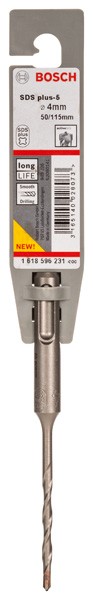 Brocas para martillos perforadores SDS plus-5. 4 x 50 x 115 mm