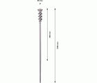 Broca PRO SDS max-9 Break Through, 65 x 850 x 1000 mm