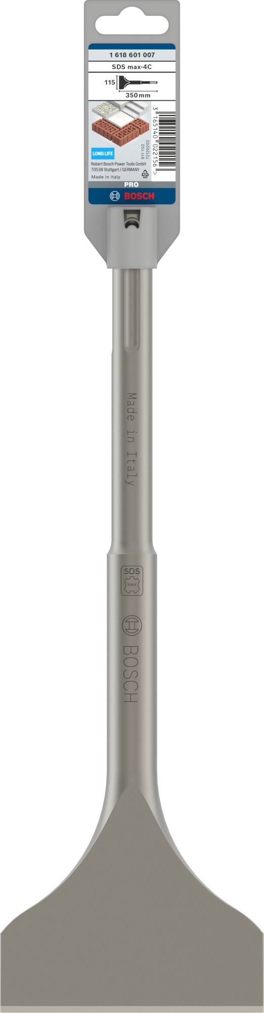 Cincel de pala PRO SDS max-4C, 115 x 350 mm