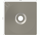 PRO SDS max Tamping Plate, 150 x 150 mm