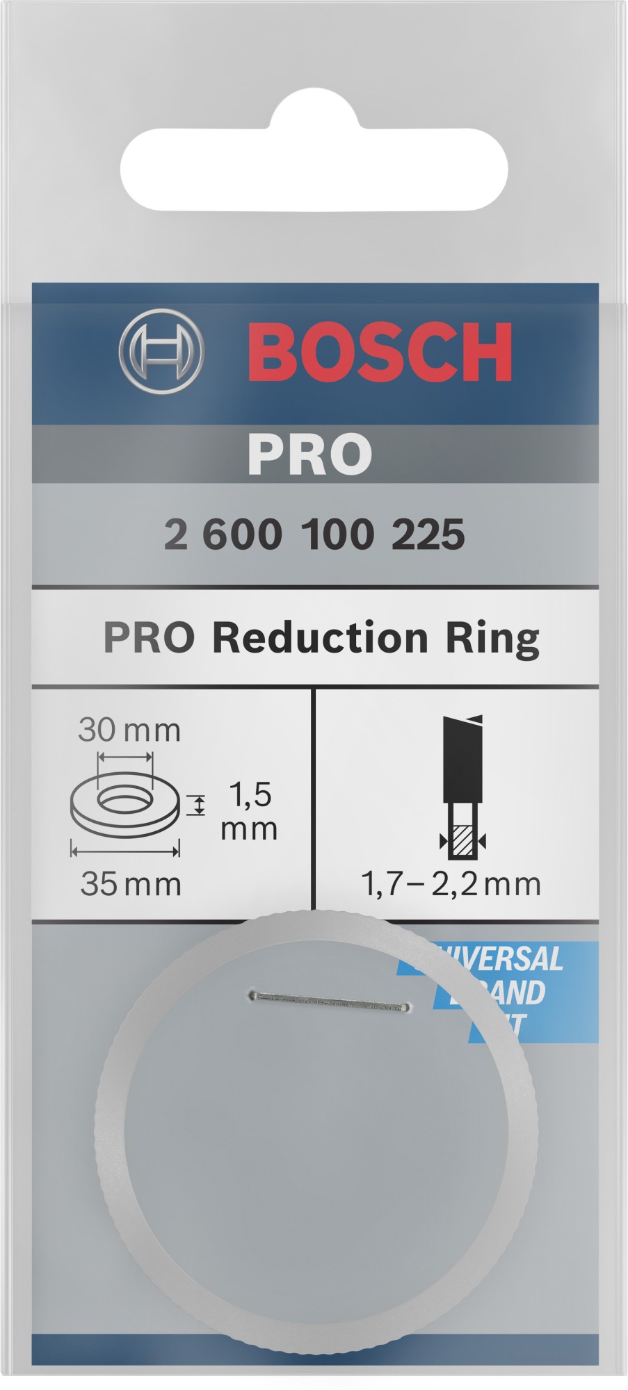 Anillo reductor para hoja de sierra circular PRO, 35 x 1,5 x 30 mm