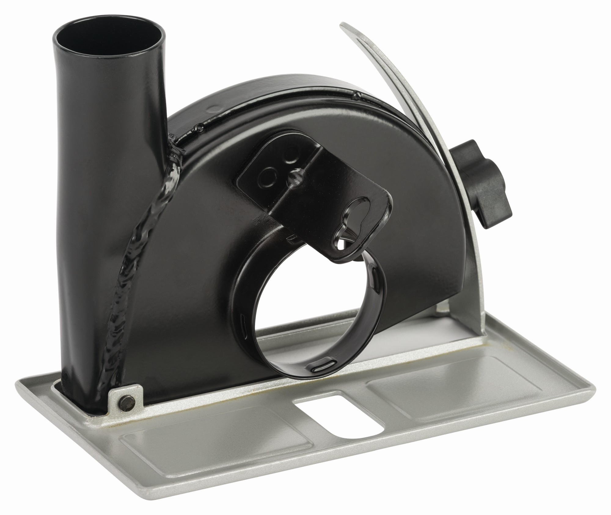 Carril guía con racor de aspiración