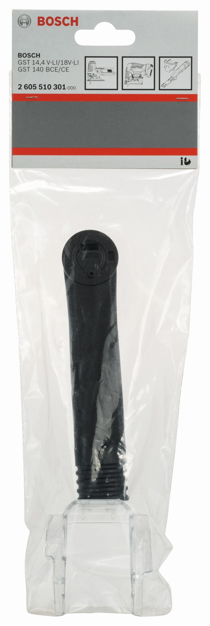 Aspiración de polvo para GST 14,4 V-LI / 18 V-LI y GST 140 CE/BCE Professional