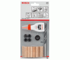Set de tacos de madera, 27 unidades, de 10 mm