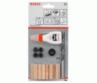 Set de tacos de madera, 27 unidades, de 10 mm