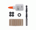 Set de tacos de madera, 27 unidades, de 10 mm