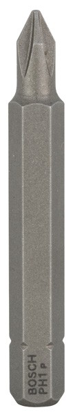 Punta de atornillar extra dura. PH 1, 51 mm
