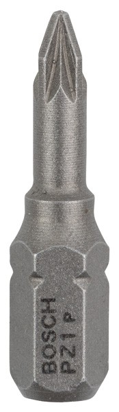Punta de atornillar extra dura. PZ 1, 25 mm