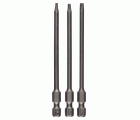 Paquetes de puntas de atornillar Extra Hard, Torx