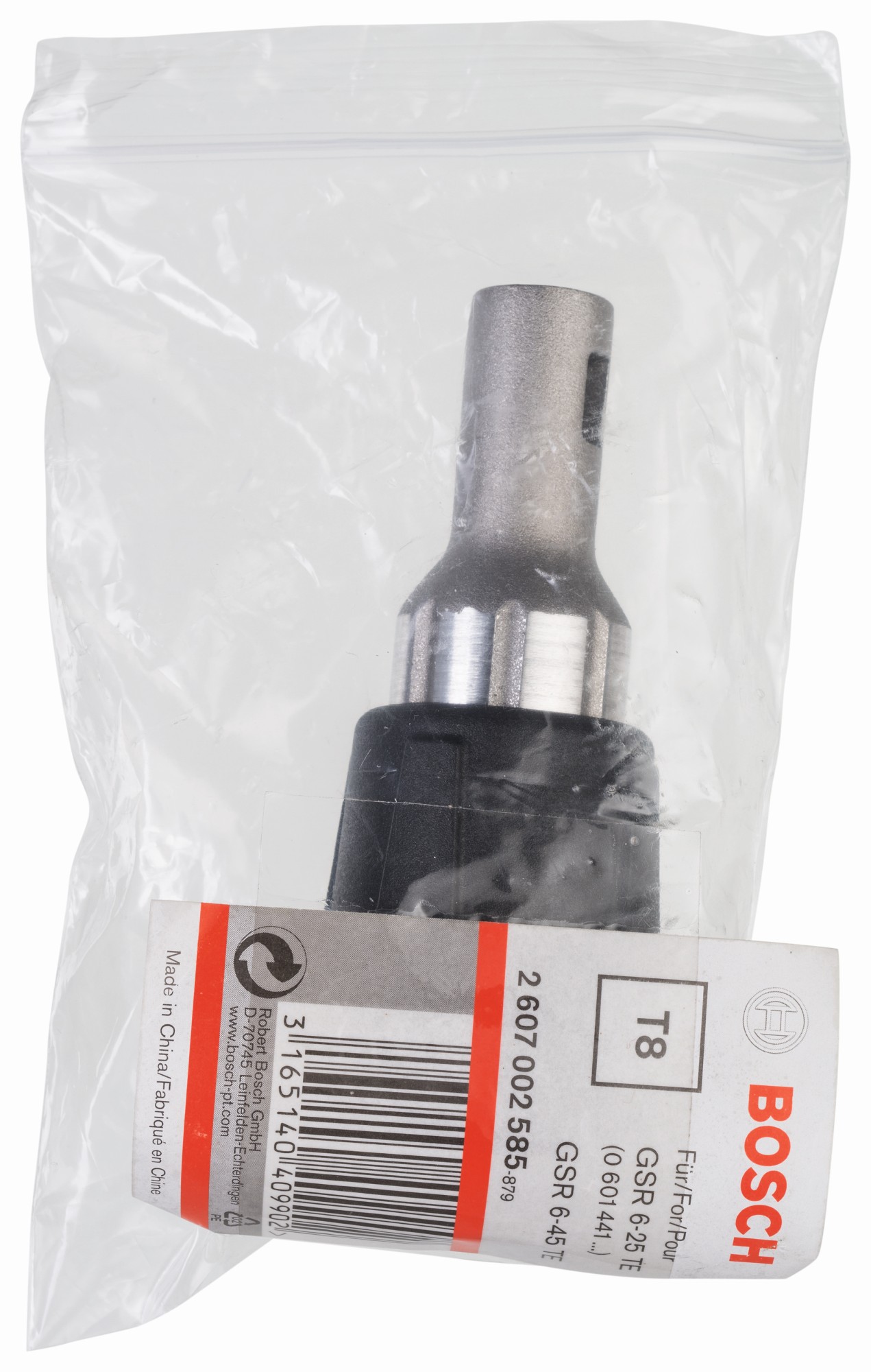 Tope de profundidad con anillo de sellado